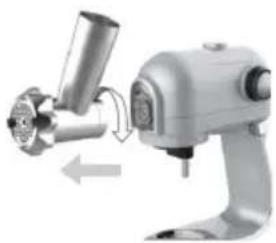Concept RM7510 - Instruţiuni de asamblare a masinii de tocat - 4