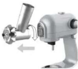 Concept RM7510 - Instrukcja montazu maszynki do mielenia - 4