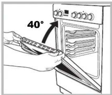 HOTPOINT-ARISTON A6GG1F EX - Removing and fitting the oven door: - 3