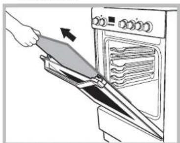 HOTPOINT-ARISTON A6GG1F EX - Démontage et remontage de la porte du four : - 5