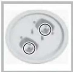 HOTPOINT-ARISTON A6GG1F EX - Substituição dos bicos do queimador de tripla coroa - 2