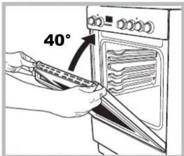 HOTPOINT-ARISTON A6GG1F EX - Desmontaje y montaje de la puerta del horno: - 3