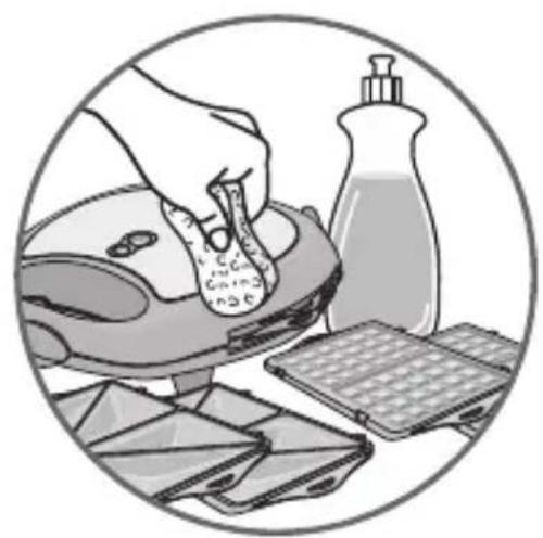 TEFAL Ez Clean SW6100 - THIS APPLIANCE IS INTENDED TO BE USED IN HOUSEHOLD ONLY - 8