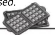 TEFAL Ez Clean SW6100 - Waffle function (F1 - F2 - F3) - 1