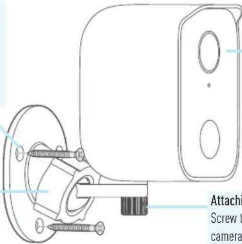 SWANN CoreCam - Adjusting the viewing angle - 1