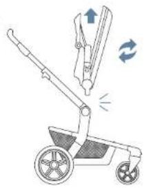 Joolz Hub+ - how to use the seat - 5