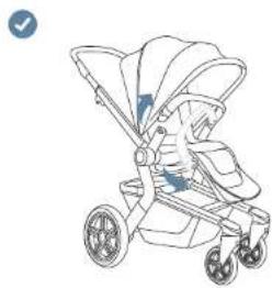 Joolz Hub+ - how to use the seat harness - 9