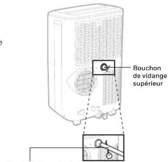 HONEYWELL HF0CESVWK - Vidange continue en mode déshumidification - 1