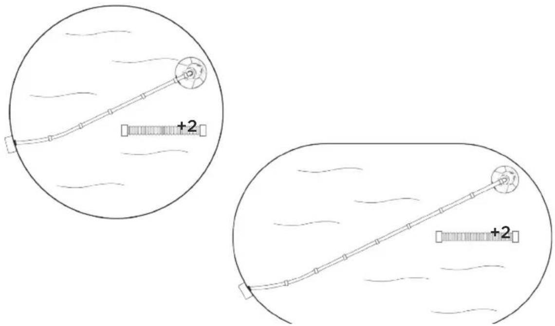 HAYWARD Whaly - Dimensionado de la manguera de aspiración - 5
