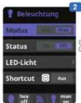 HAYWARD Control Station - Beleuchtung - 2