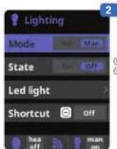 HAYWARD Control Station - Lighting - 2