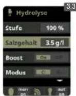 HAYWARD Control Station Panel - HYDROLYSE / ELEKTROLYSE (je nach Modell) - 3
