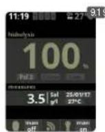 HAYWARD Control Station Panel - 9.SALINITY* - 1