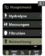 HAYWARD Control Station Panel - BELEUCHTUNG - 2