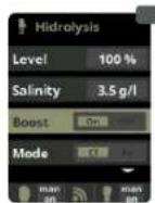 HAYWARD Control Station Panel - HYDROLYSIS / ELECTROLYSIS (according to model) - 5