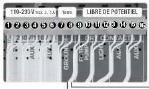 HAYWARD Control Station Panel - Filtration / mode manuel - 1