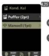 HAYWARD Control Station Panel - PRESSUNGEN/Kalibrierung Konduktivität - 2