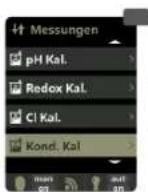 HAYWARD Control Station Panel - PRESSUNGEN/Kalibrierung Konduktivität - 2