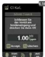 HAYWARD Control Station Panel - MESSUNGEN / Kalibrierung Freies Chlor - 1