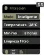 HAYWARD Control Station Panel - FILTRACION / Modo Inteligente - 1