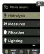 HAYWARD Control Station Panel - HYDROLYSIS / ELECTROLYSIS (according to model) - 1