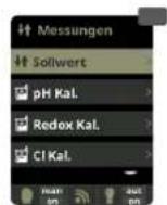 HAYWARD Control Station Panel - 4.MESSUNGEN / Sollwerte - 4