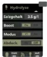 HAYWARD Control Station Panel - HYDROLYSE / ELEKTROLYSE (je nach Modell) - 6