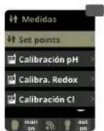 HAYWARD Control Station Panel - MEDIDAS / Setpoints - 3