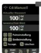 HAYWARD Control Station Panel - PRESSUNGEN/Kalibrierung Konduktivität - 1