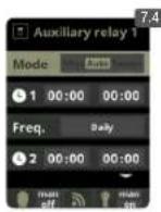 HAYWARD Control Station Panel - AUXILIARY RELAYS - 2