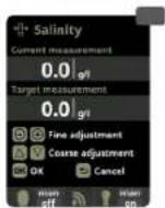 HAYWARD Control Station Panel - 9.SALINITY* - 5