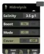 HAYWARD Control Station Panel - HYDROLYSIS / ELECTROLYSIS (according to model) - 8