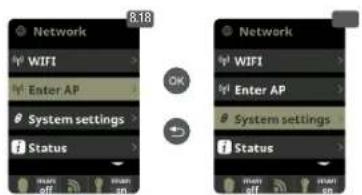 HAYWARD Control Station Panel - WIFI SETTINGS - 5