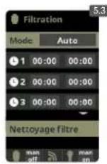 HAYWARD Control Station Panel - Filtration / mode automatique - 1