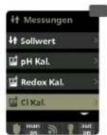 HAYWARD Control Station Panel - MESSUNGEN / Kalibrierung Freies Chlor - 2