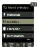 HAYWARD Control Station Panel - MEDIDAS / Setpoints - 1