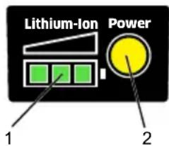Kärcher HV 11 Bp Cs - Elementos de control de la batería - 1