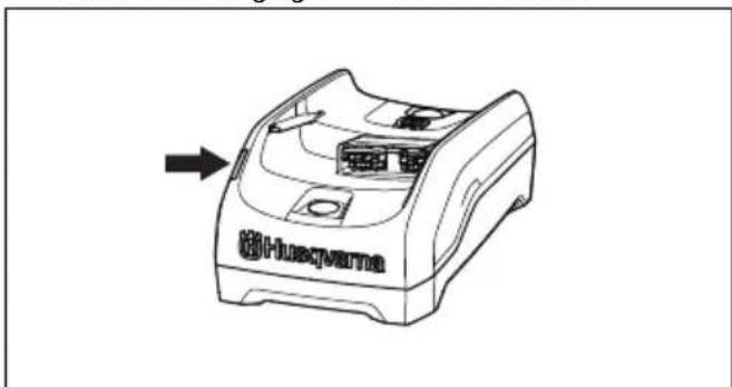 HUSQVARNA 350i - To charge the battery - 2