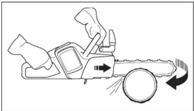 HUSQVARNA 350i - Méthode tirée et méthode poussée - 1
