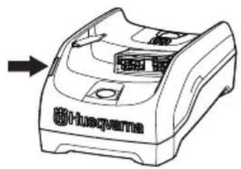 HUSQVARNA 350i - Para cargar la batería - 2