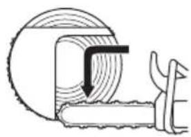 HUSQVARNA 350i - To use the safe corner method - 6