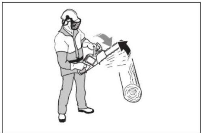 HUSQVARNA 350i - Freno de cadena y protección contra reculadas - 4