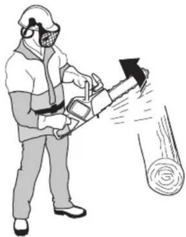 HUSQVARNA 350i - Kickback information - 3