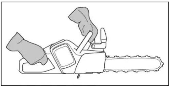 HUSQVARNA 350i - Chain brake and front hand guard - 8