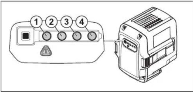 HUSQVARNA 350i - Battery status - 1