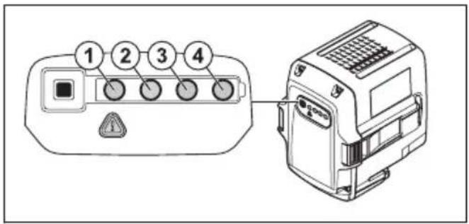 HUSQVARNA 350i - État de la batterie - 1
