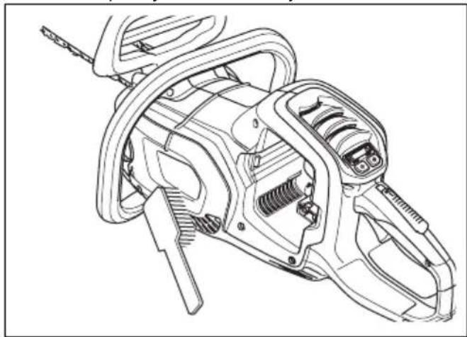 HUSQVARNA 350i - To clean the cooling system - 1
