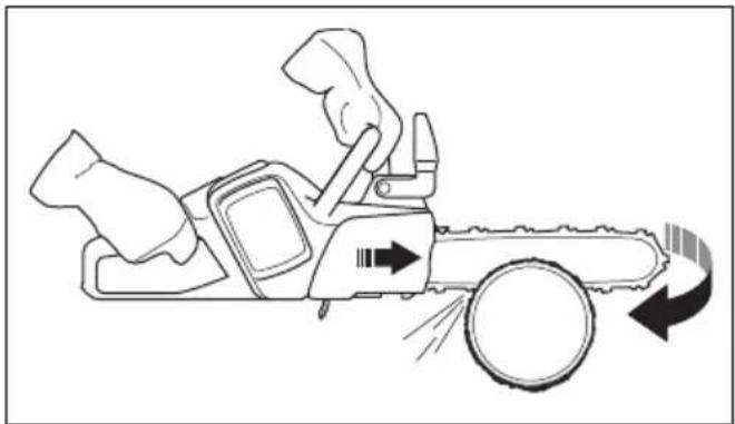 HUSQVARNA 350i - Pull stroke and push stroke - 1