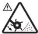HUSQVARNA DT600 - Symbols on the attachment and on the power unit - 10