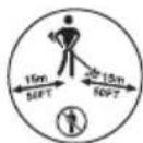 HUSQVARNA DT600 - Symbols on the attachment and on the power unit - 12